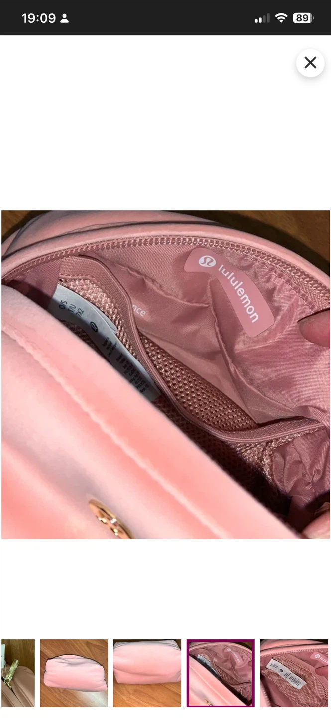 Lululemon Pink Cosmetic Pouch - photo 5