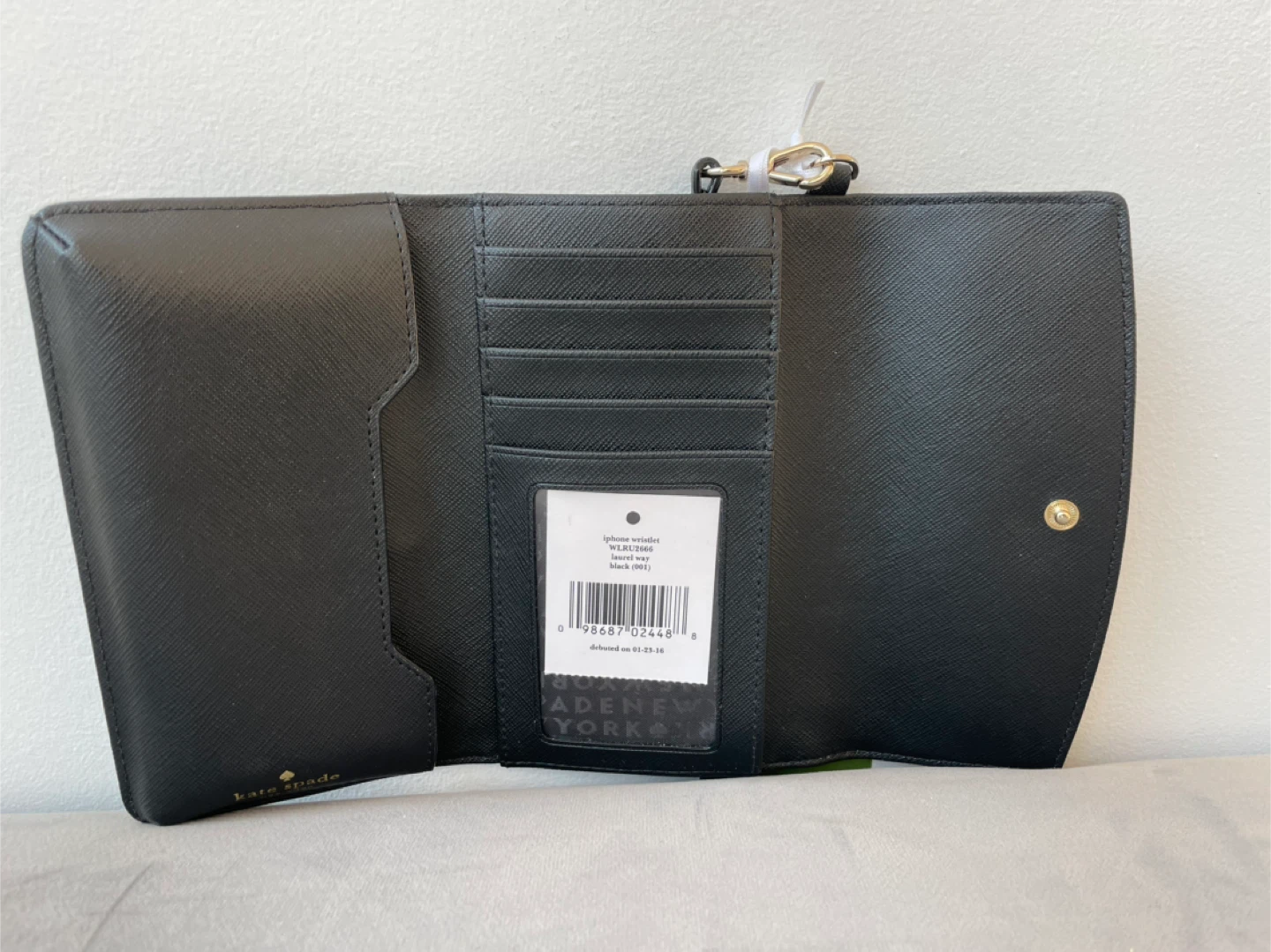 Kate Spade Black Wristlet Wallet - photo 2