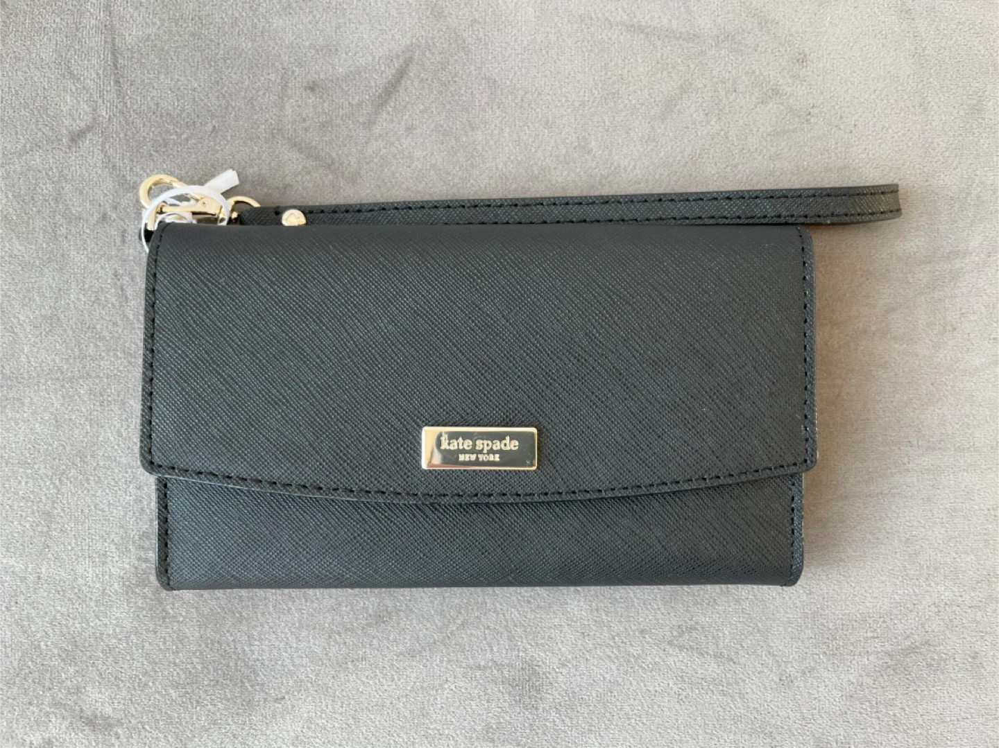 Kate Spade Black Wristlet Wallet