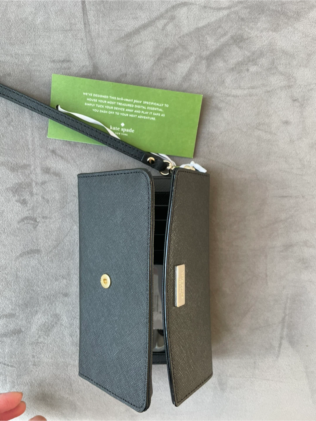 Kate Spade Black Wristlet Wallet - photo 3