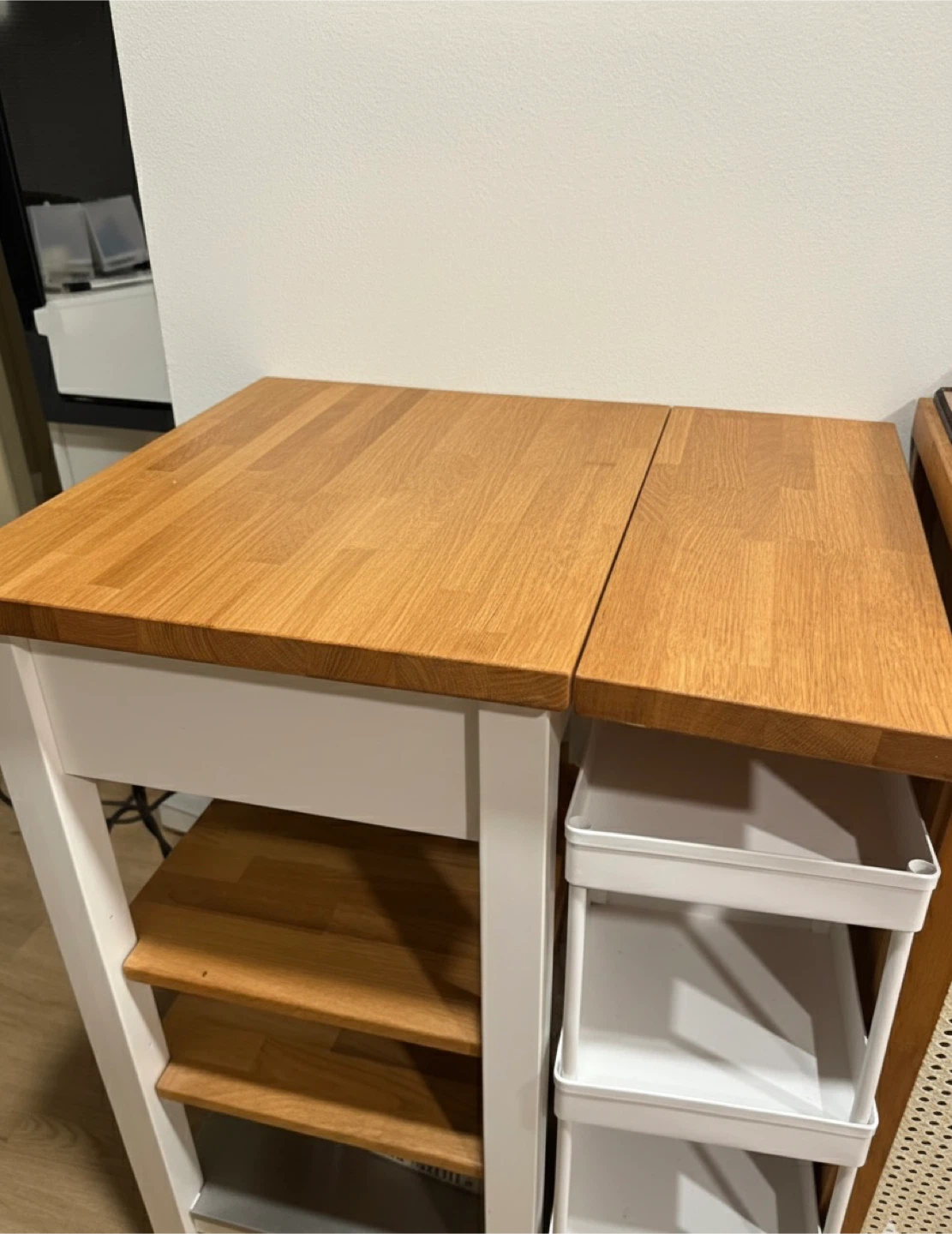 Kitchen Island with Built-in Wine Rack - photo 2