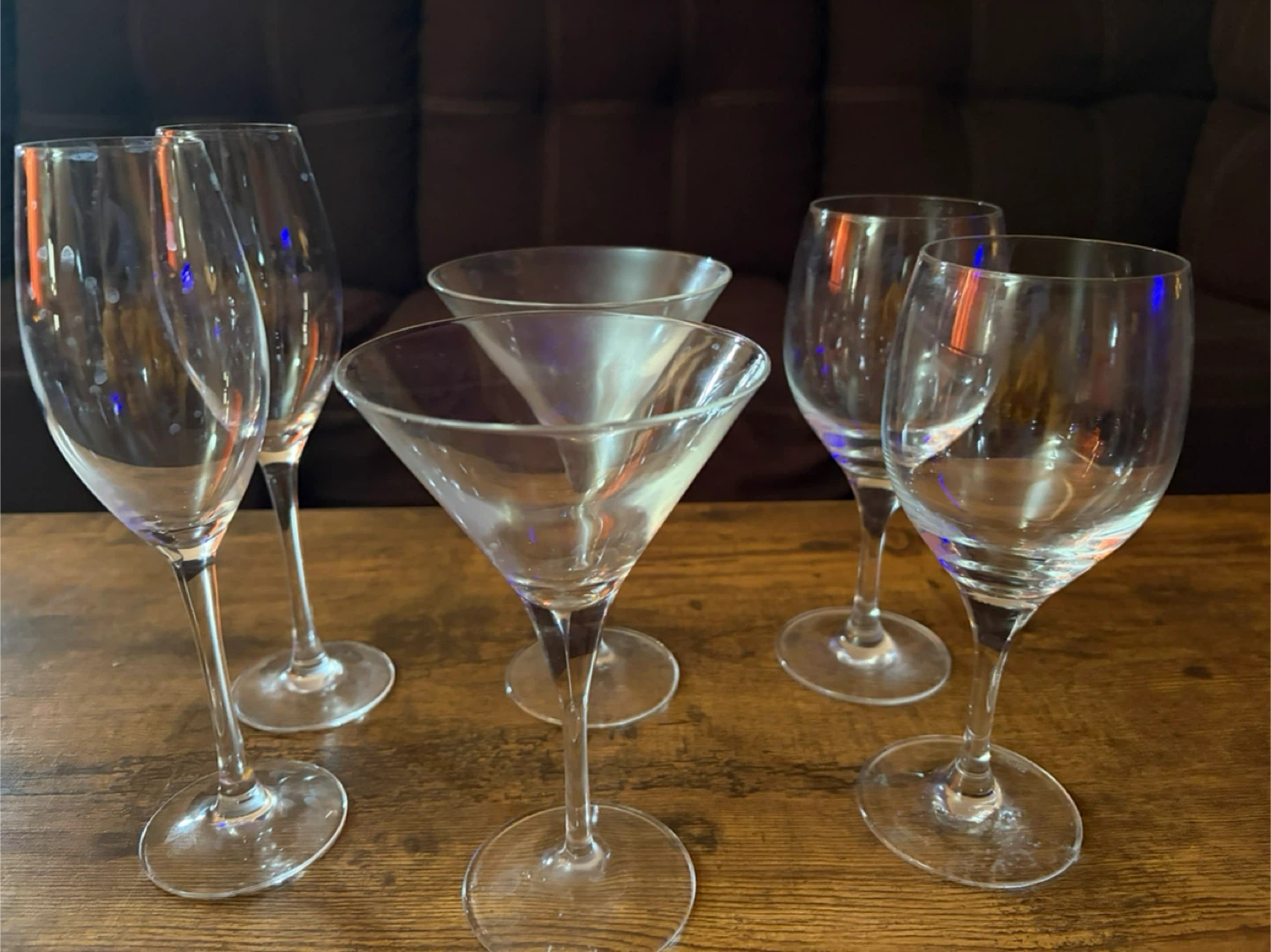 Mixed Set of Wine Glasses - photo 2