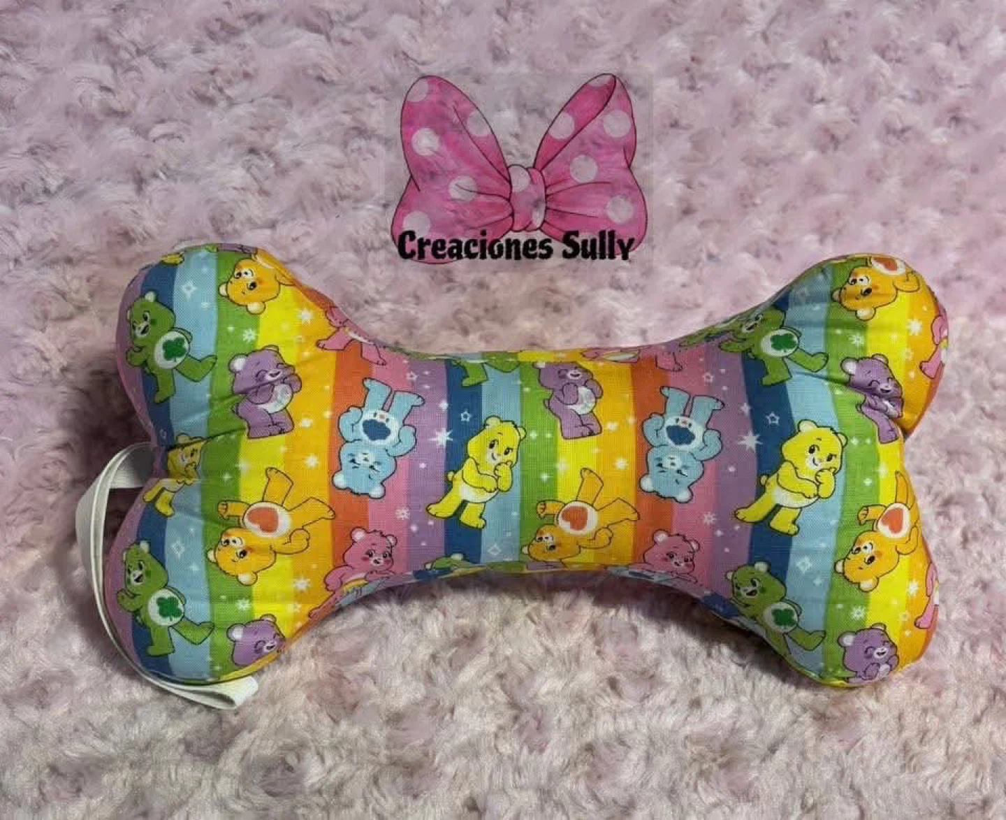 Care Bears Rainbow Bone Pillow