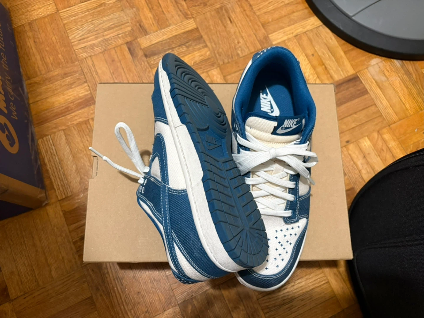 Nike Dunk Low Industrial Blue Sneakers - photo 2