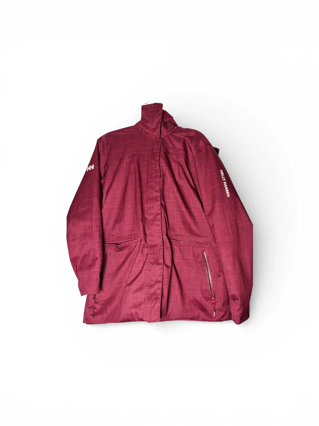 Helly Hansen Jacket Burgundy Insulated Ski Winter Jacket (As is)