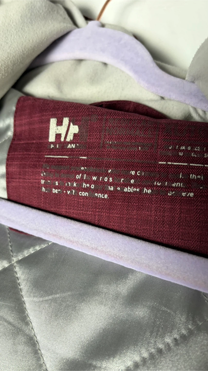 Helly Hansen Jacket Burgundy Insulated Ski Winter Jacket (As is) - photo 4
