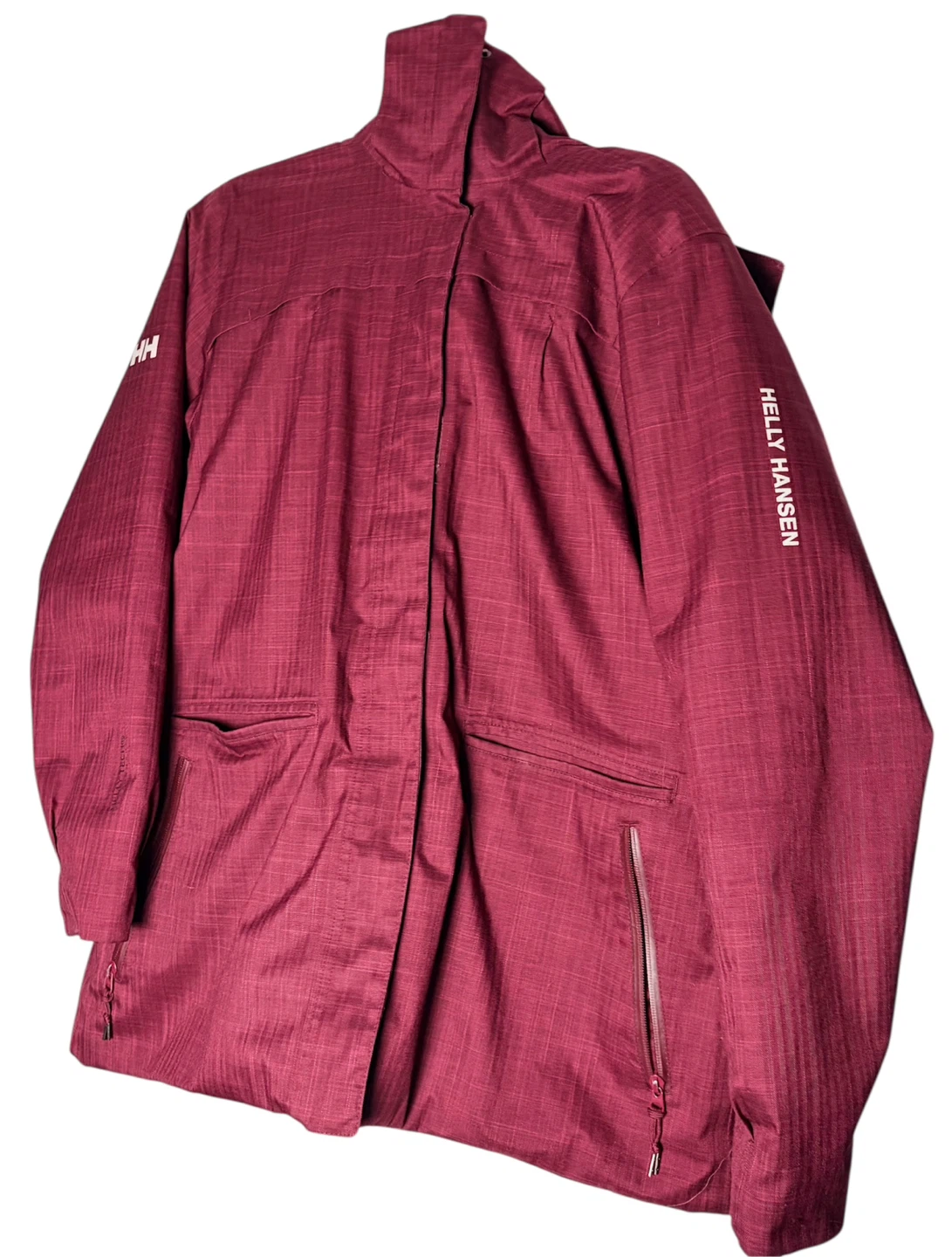 Helly Hansen Jacket Burgundy Insulated Ski Winter Jacket (As is) - photo 2