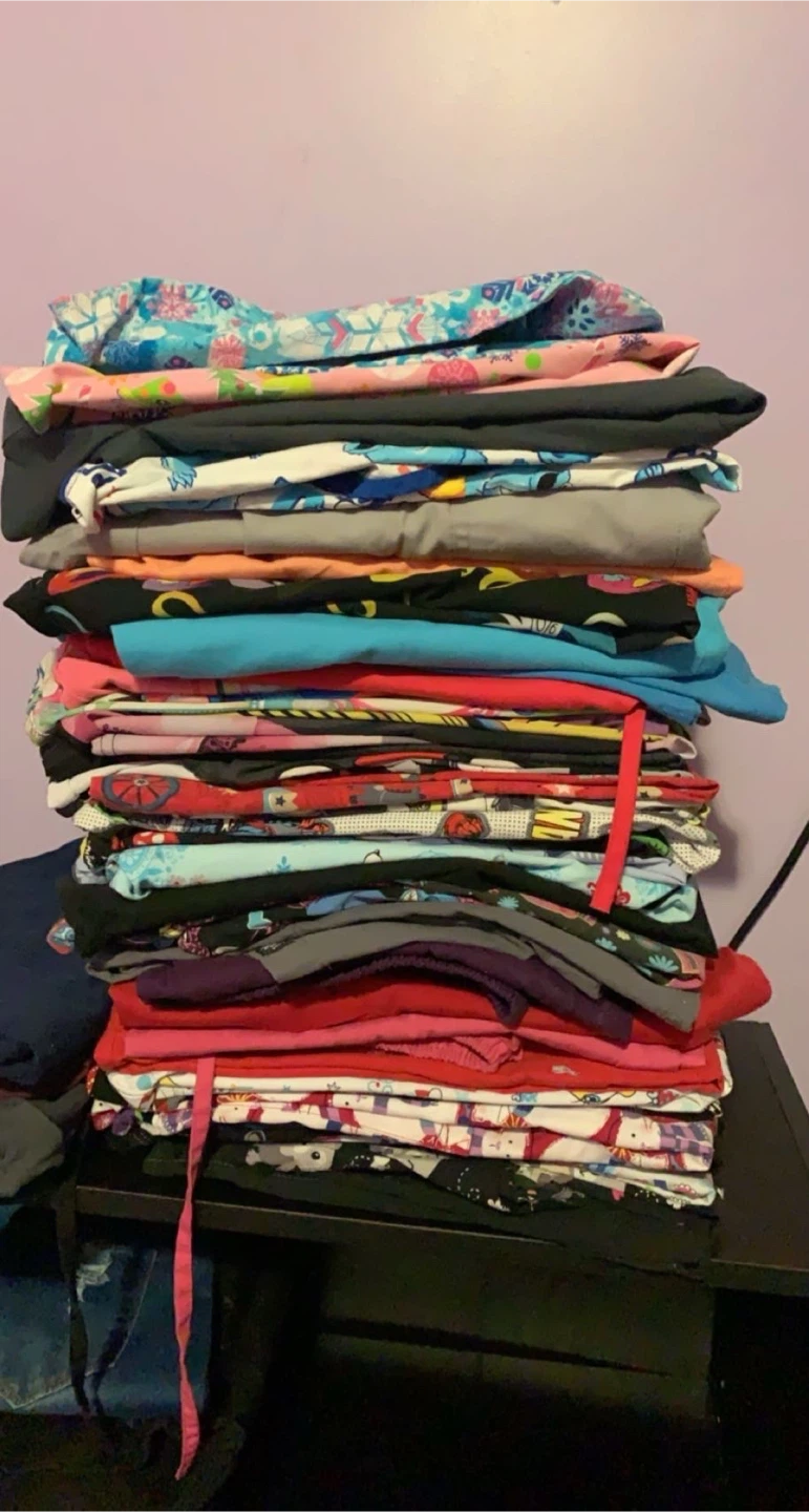 Mixed Lot of Assorted Scrub Tops