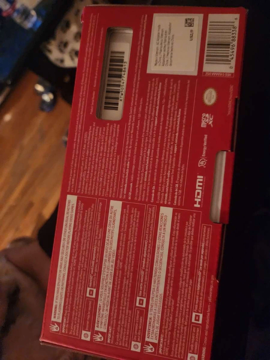 New Nintendo Switch OLED - White - photo 4