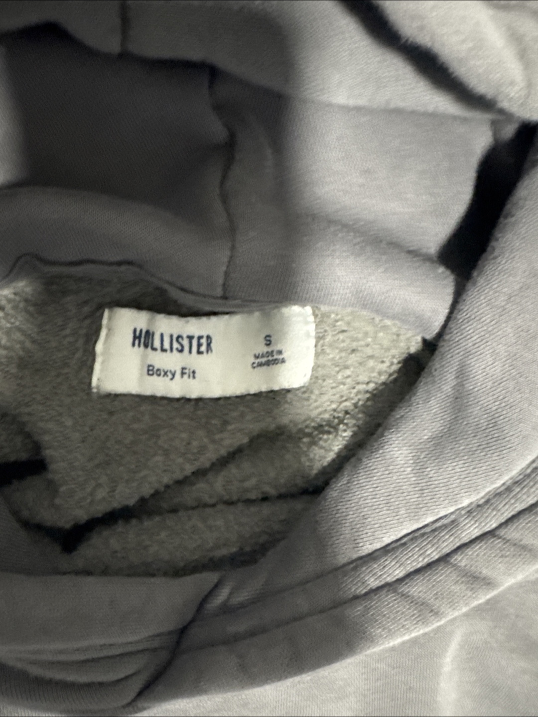 Hollister Boxy Fit Hoodie - Size S - photo 2
