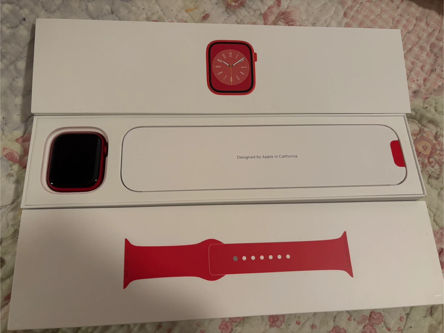 Apple Watch Series 8 (Red) + Accessories, 45mm, GPS - photo 2