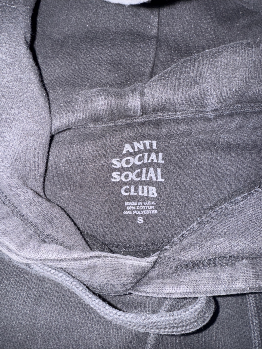 Anti Social Social Club Hoodie - Size S - photo 2