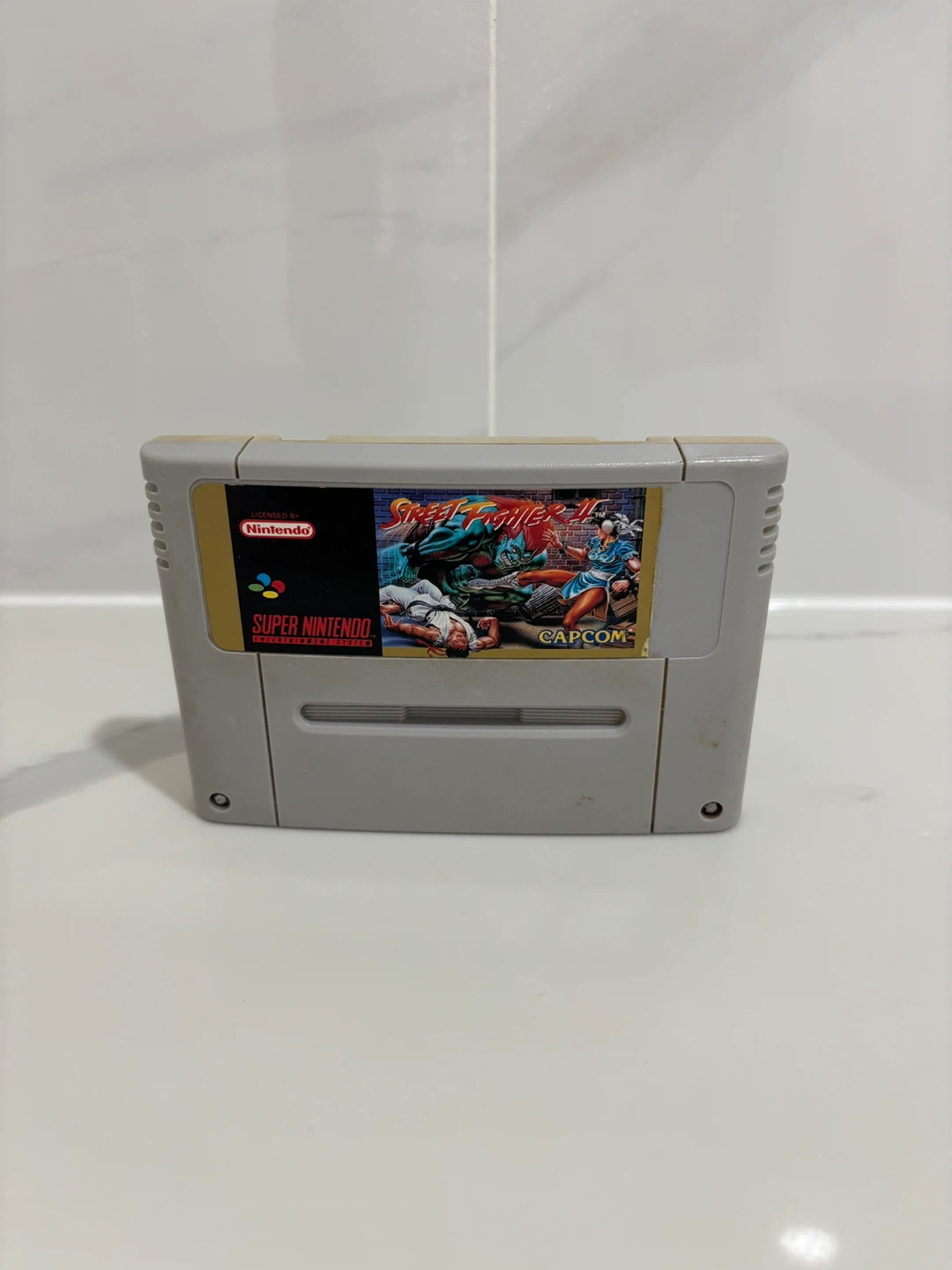 Street Fighter II Super Nintendo Game Cartridge 🥕