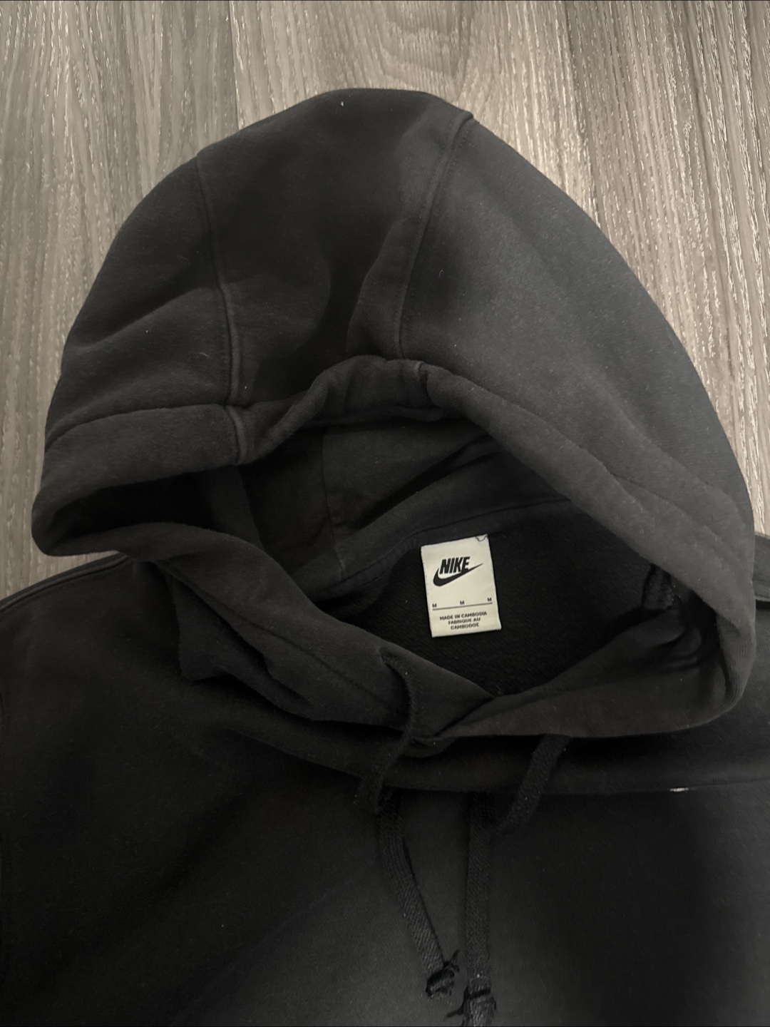 Nike Black Hoodie - Size M - photo 2