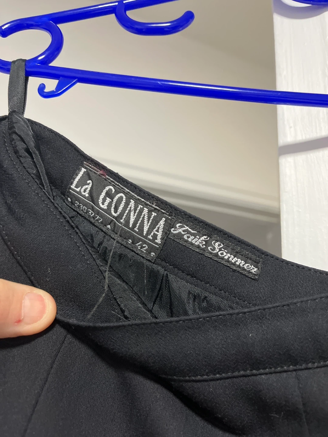 La Gonna Black Skirt - Size 42 - photo 3