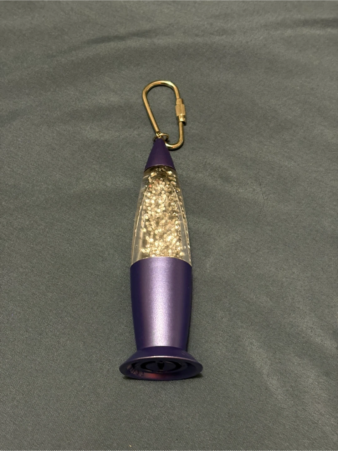 Mini Lava Lamp Keychain - Purple