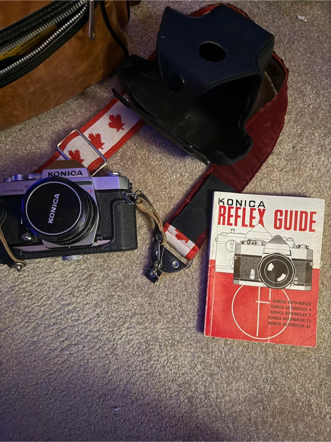 Vintage! Konica Autoflex T3 SLR 35mm Camera