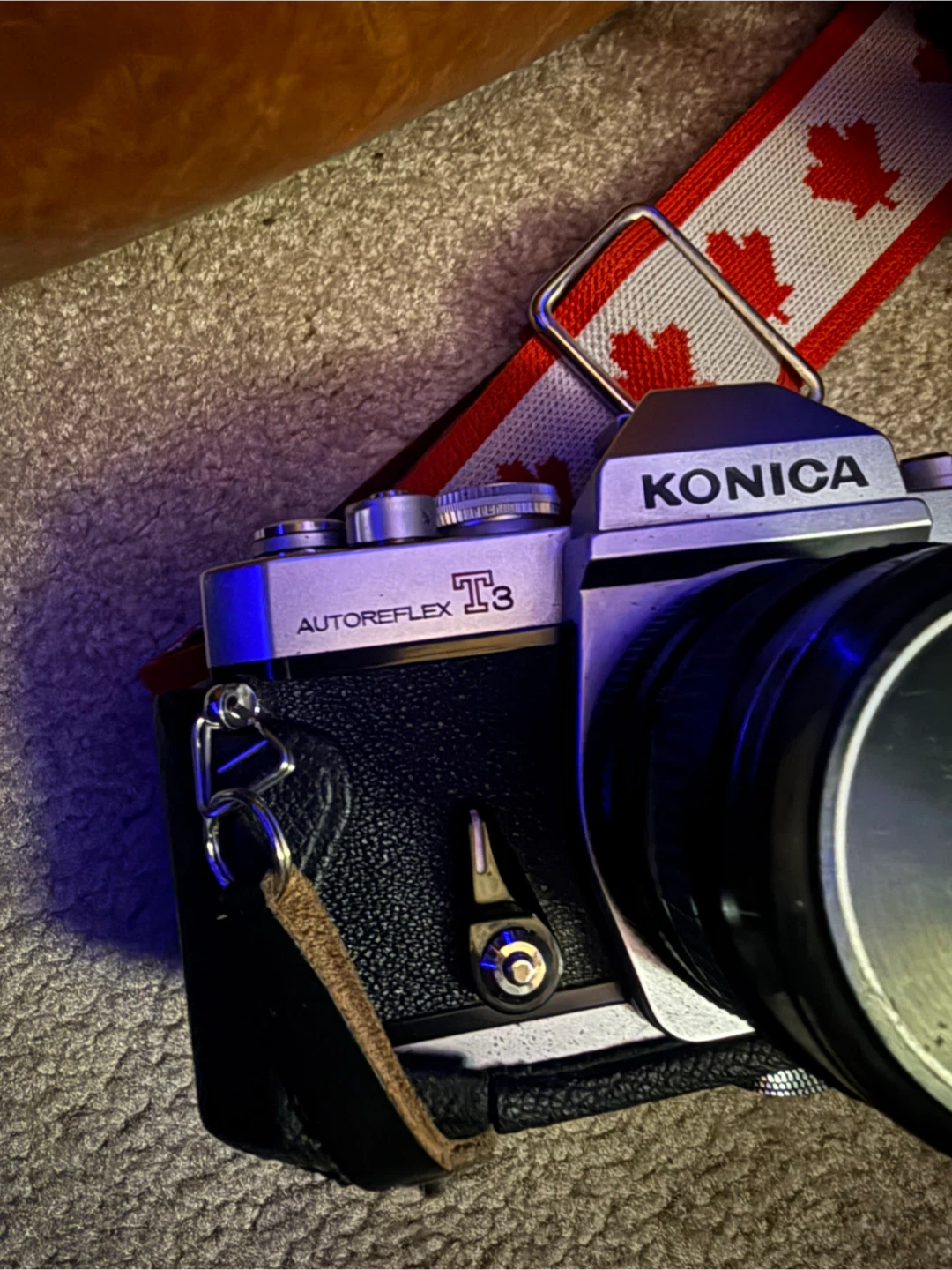 Vintage! Konica Autoflex T3 SLR 35mm Camera - photo 4