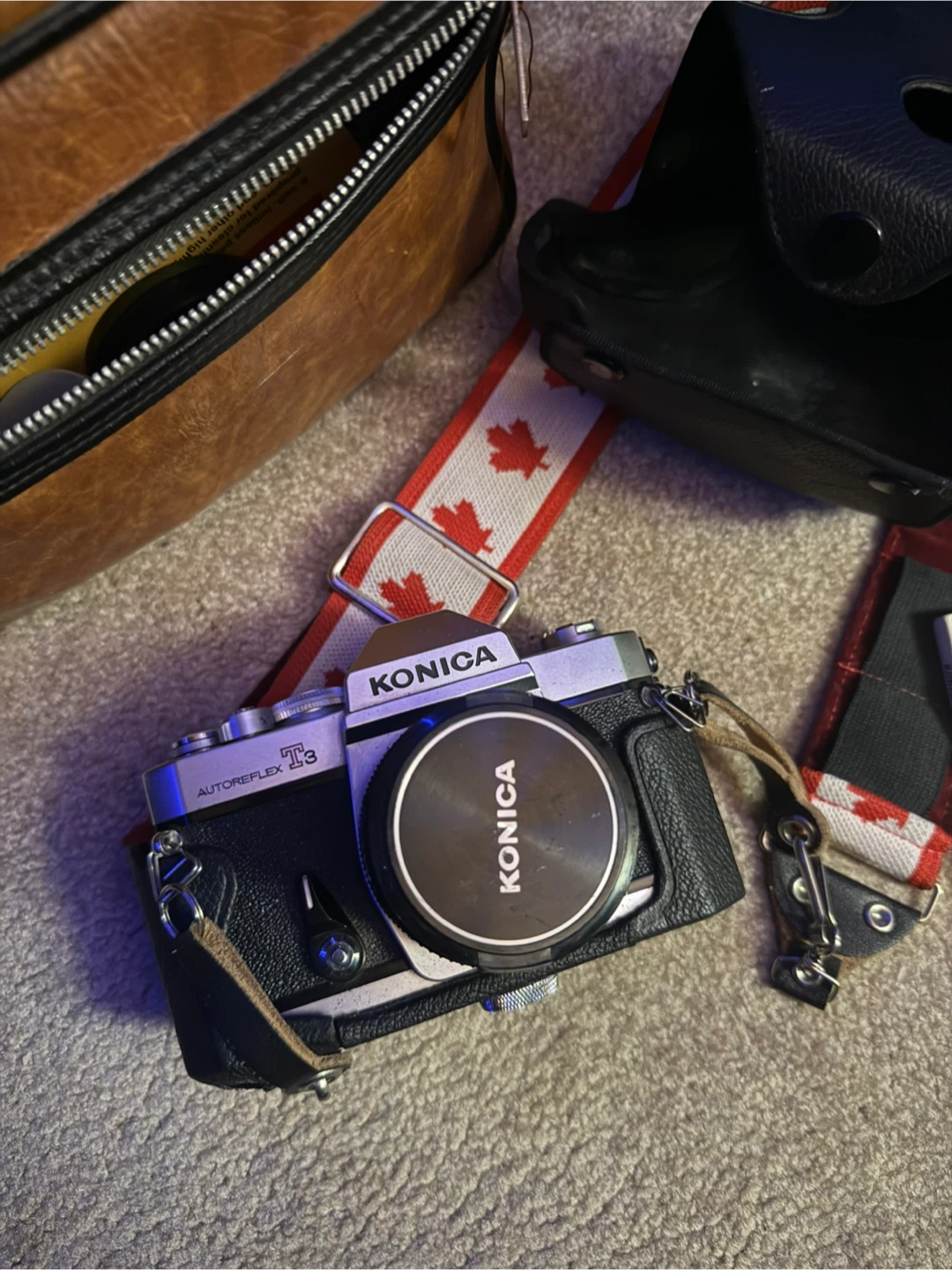 Vintage! Konica Autoflex T3 SLR 35mm Camera - photo 2