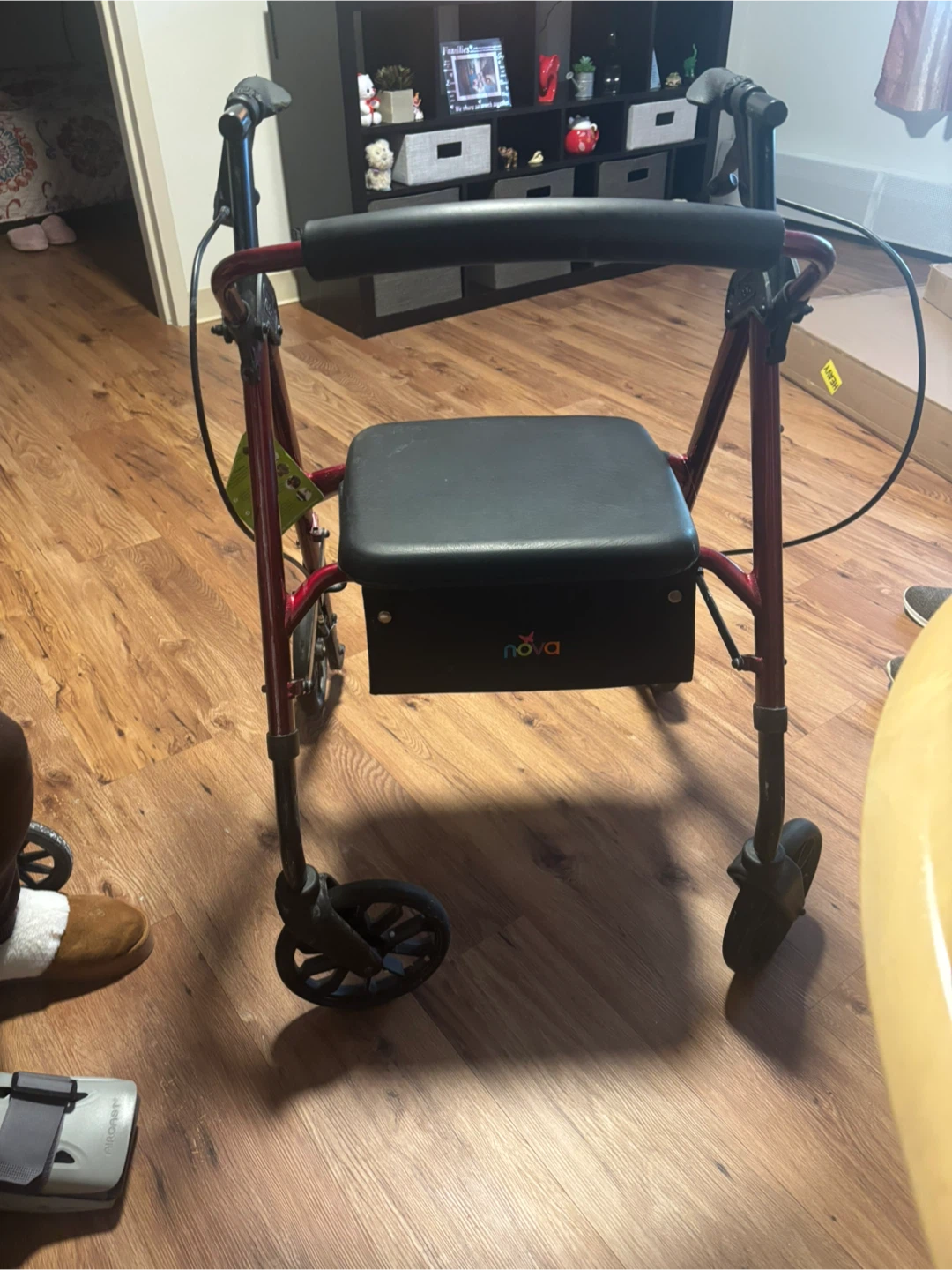 Nova Folding Walker with Seat