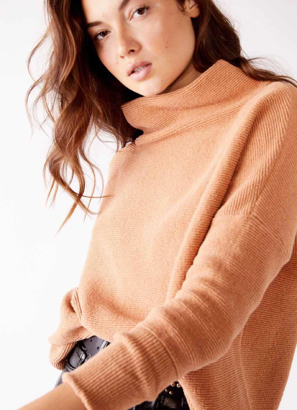 Free People Apricot Ottoman Slouchy Tunic Sweater - photo 4
