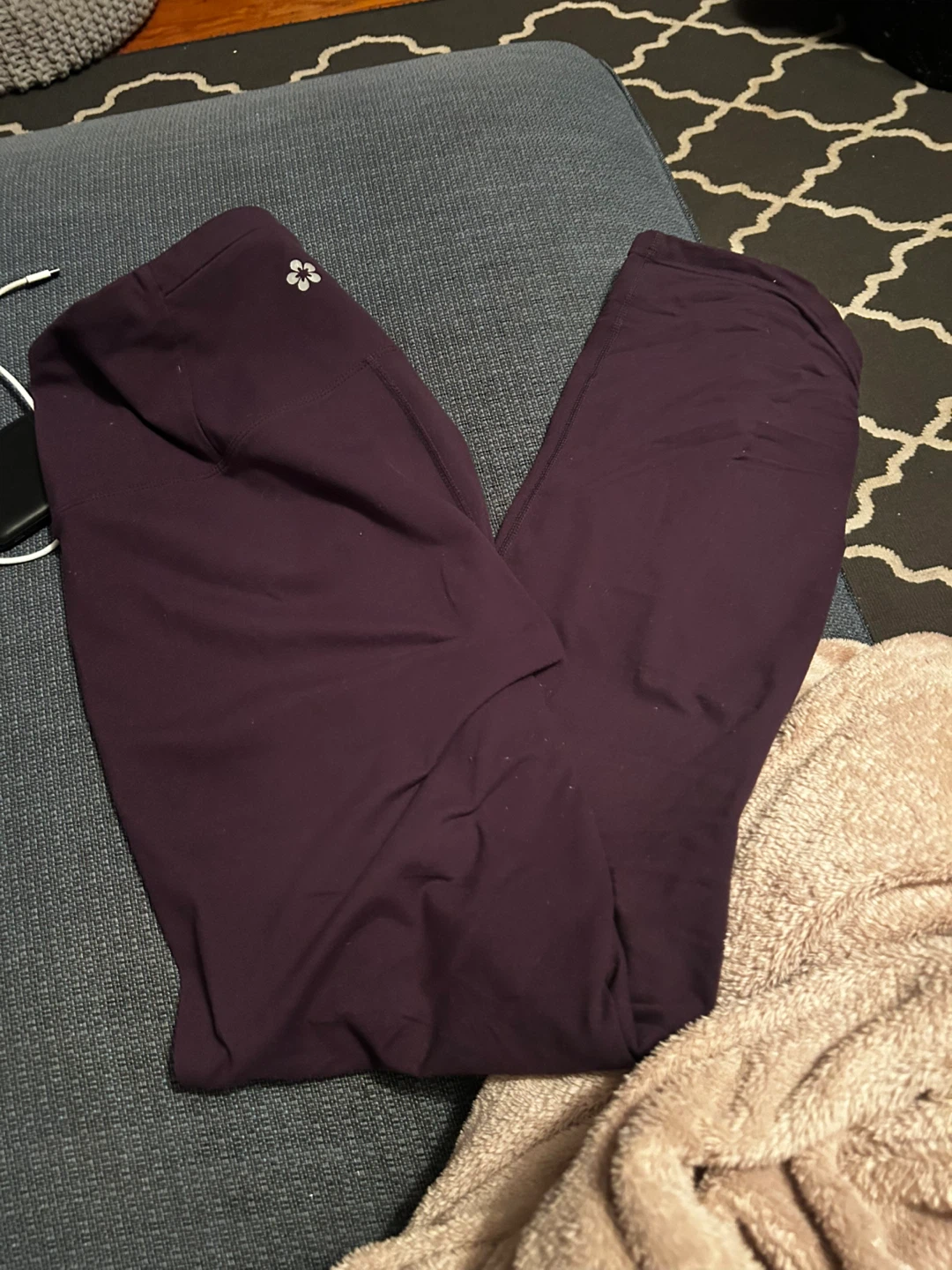 Tough Athletics Purple Leggings #freecycle
