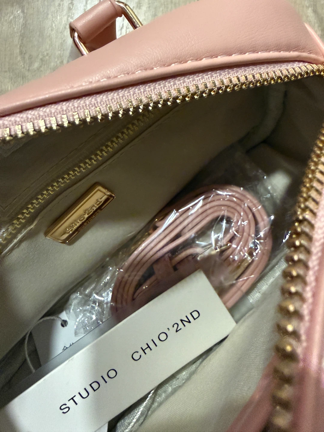 Super Cute Sakura Pink Mini Boston Bag - New - photo 4