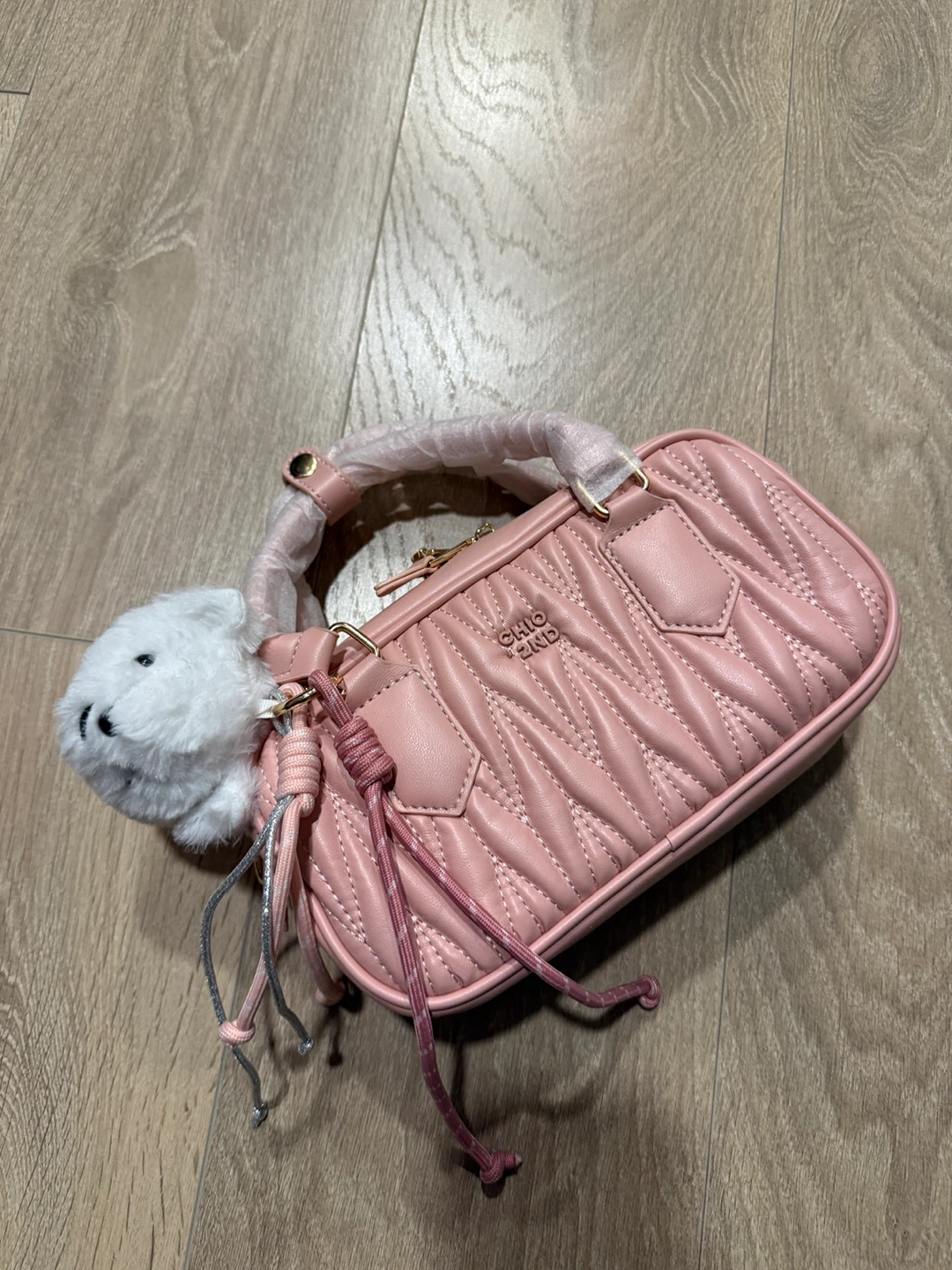 Super Cute Sakura Pink Mini Boston Bag - New - photo 3
