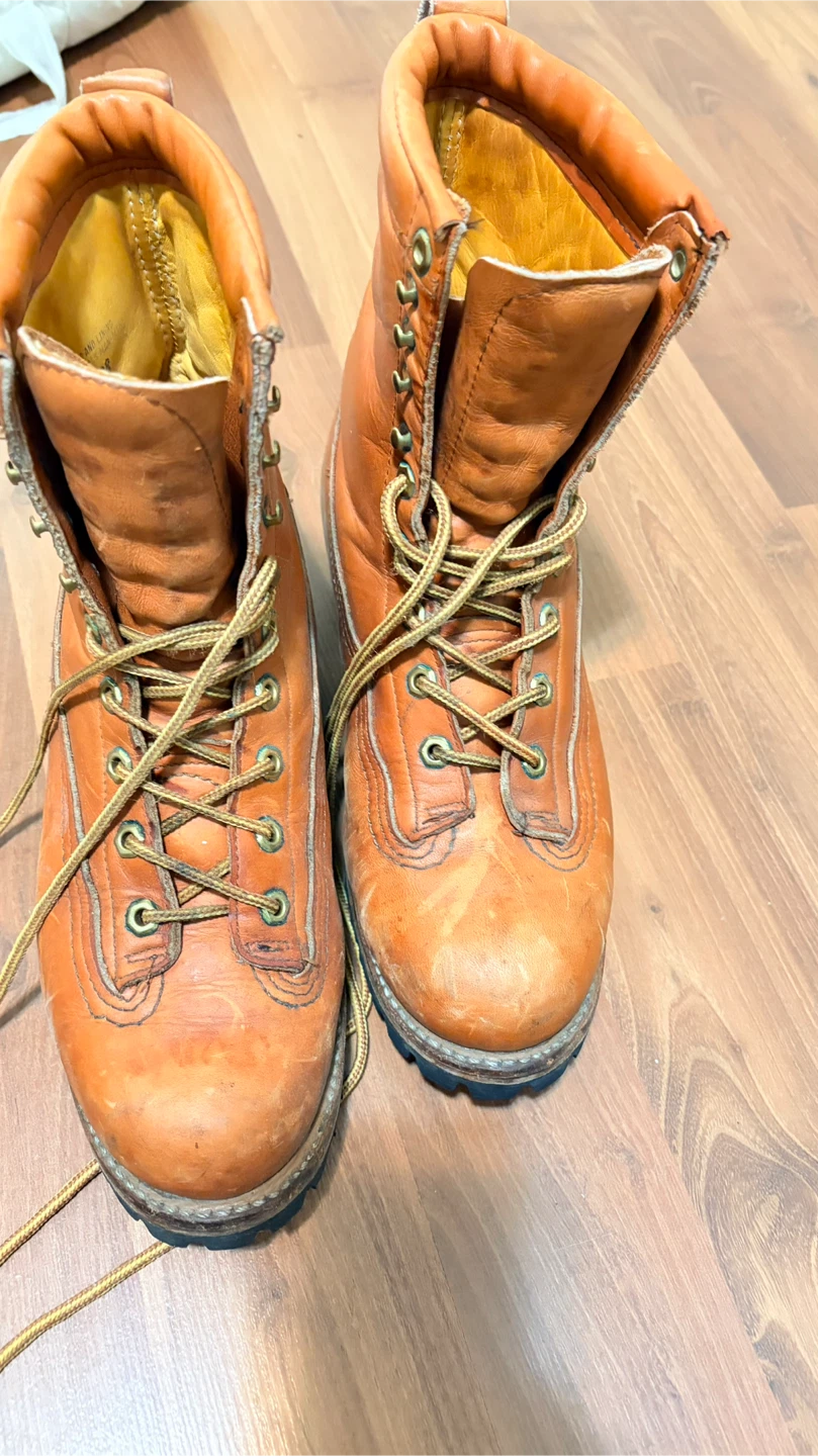 Timberland Leather Boots, Size 8.5