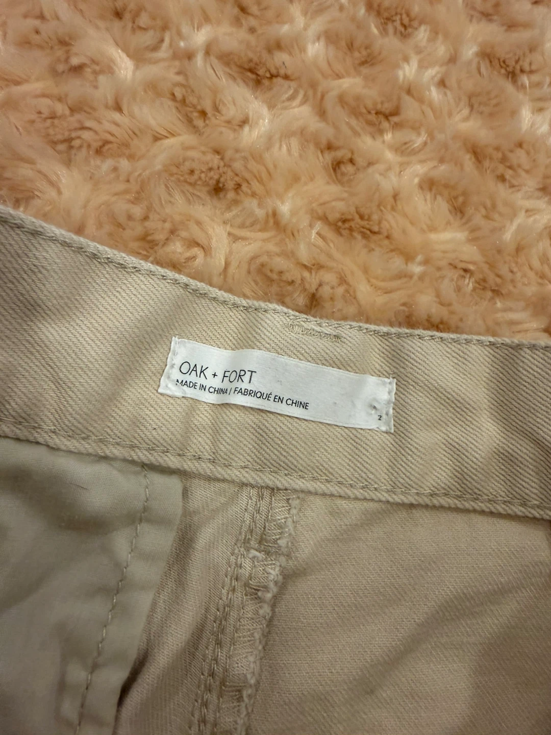 Oak + Fort Beige Pants - Size 2 - photo 2