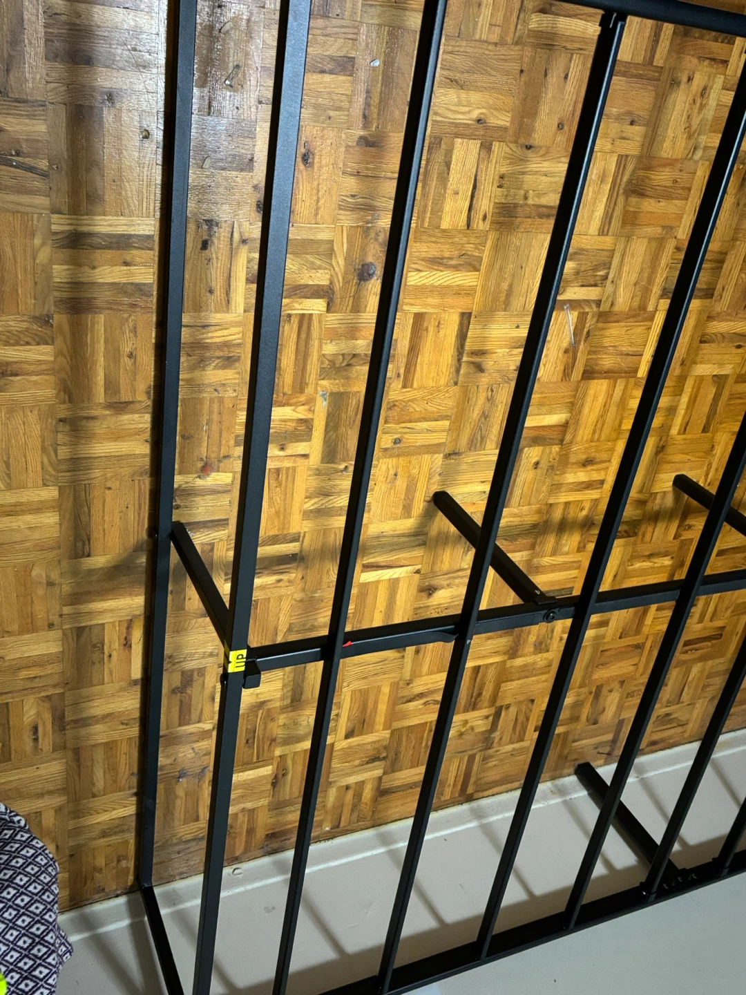 IKEA Haugesund Mattress and steel bed frame - photo 5