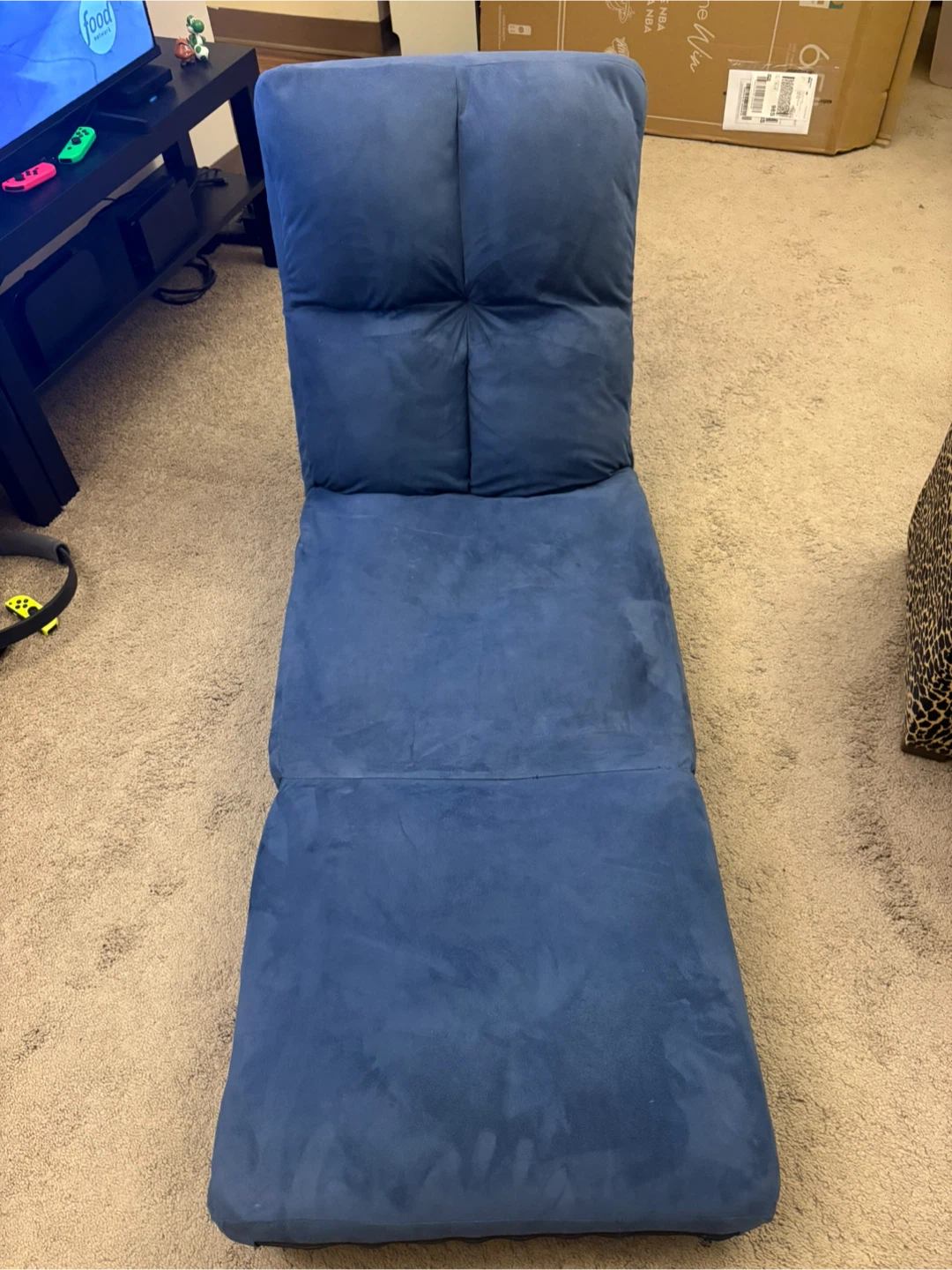 Adjustable Floor Chair - Blue 🥕