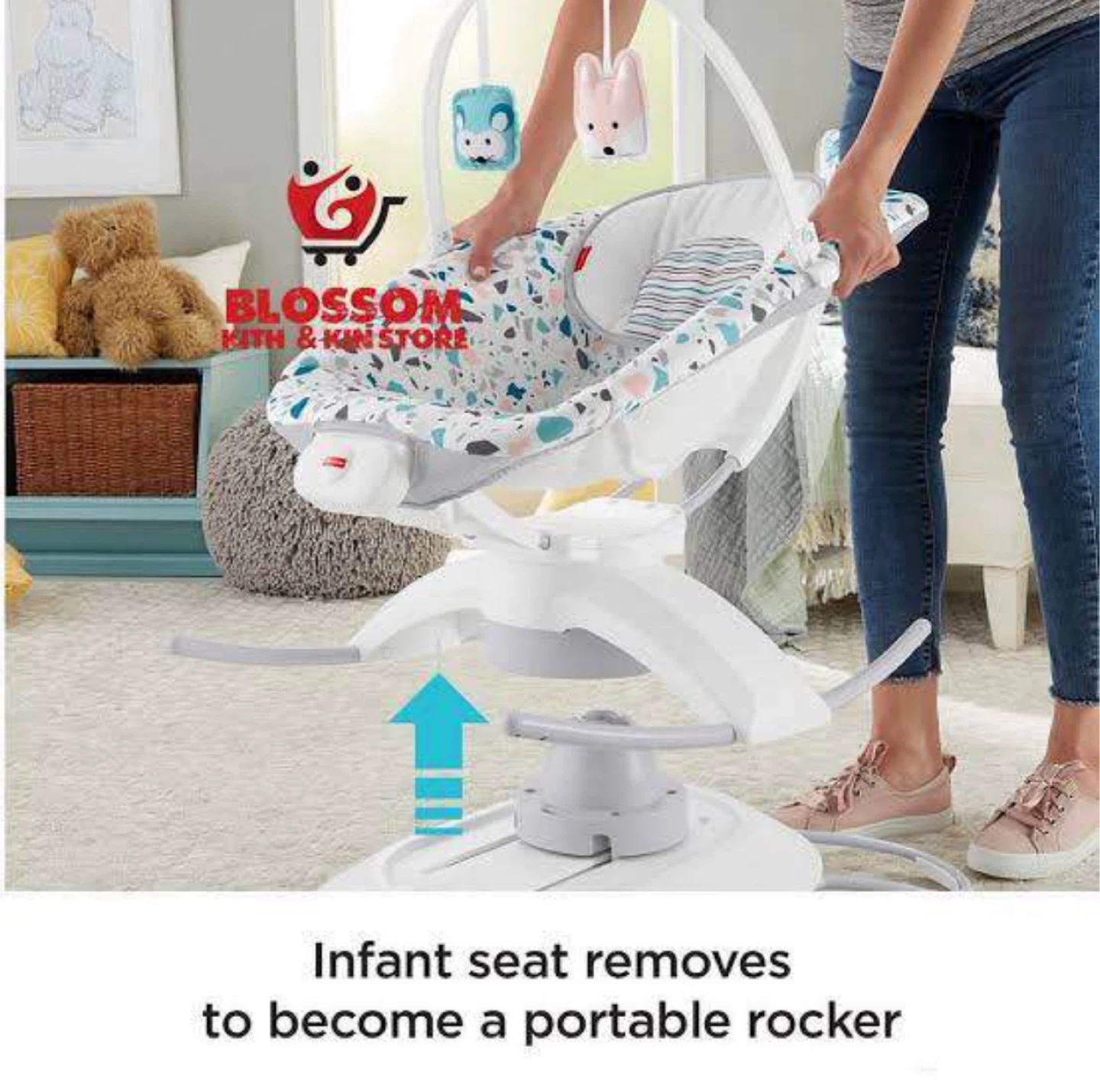 Electric Baby Rocker Seat 2-in-1 Fisher Price - photo 2
