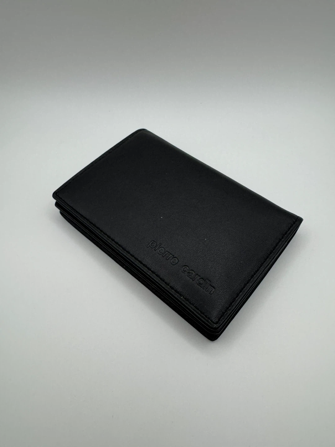 Pierre Cardin Black Leather Bi-Fold Wallet 🥕