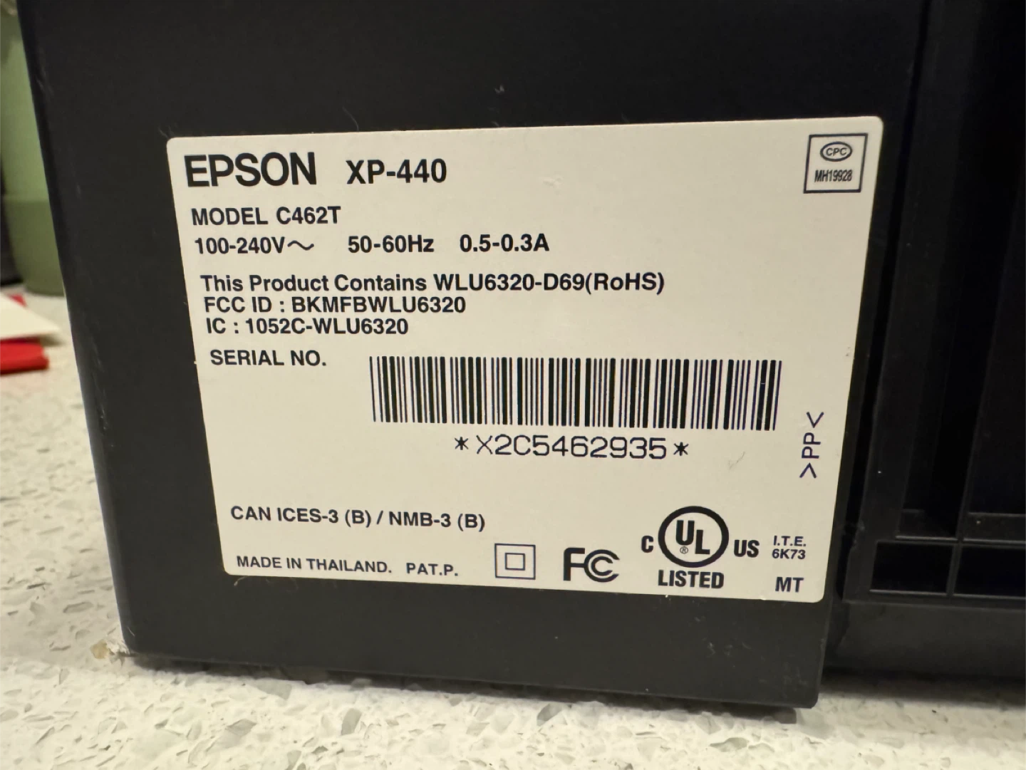 Epson XP-440 Printer - photo 2