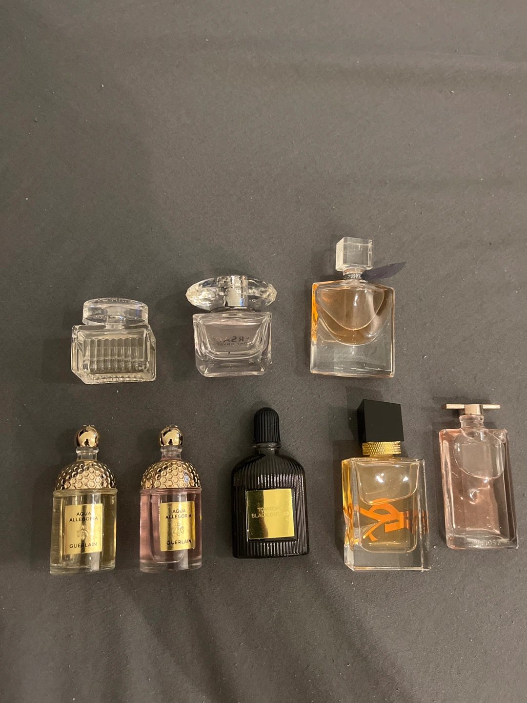 Mini Perfume Bottle - Guerlain, Tom Ford, Lancome