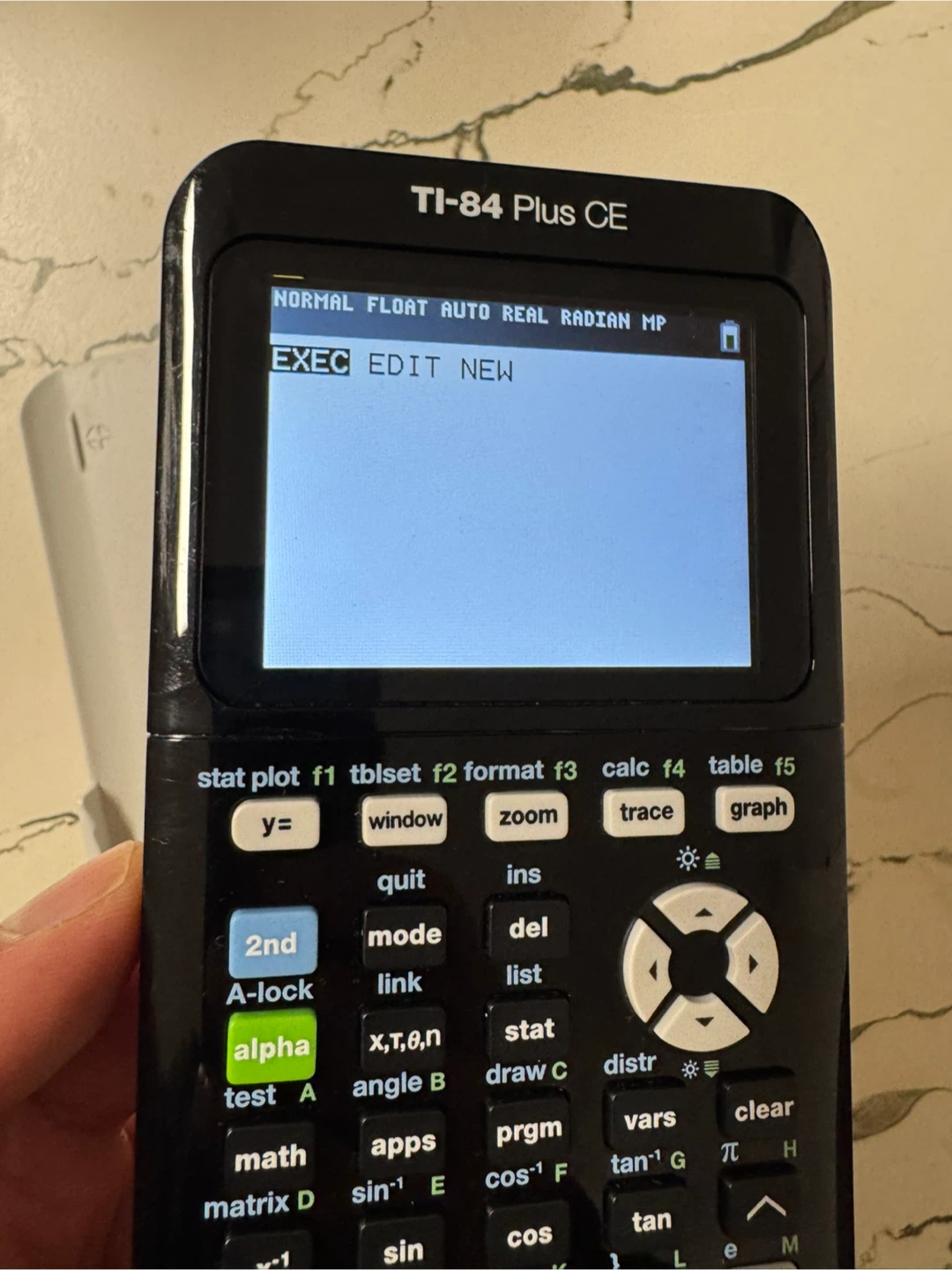 Texas Instruments TI-84 Plus CE Calculator White Great condition - photo 3
