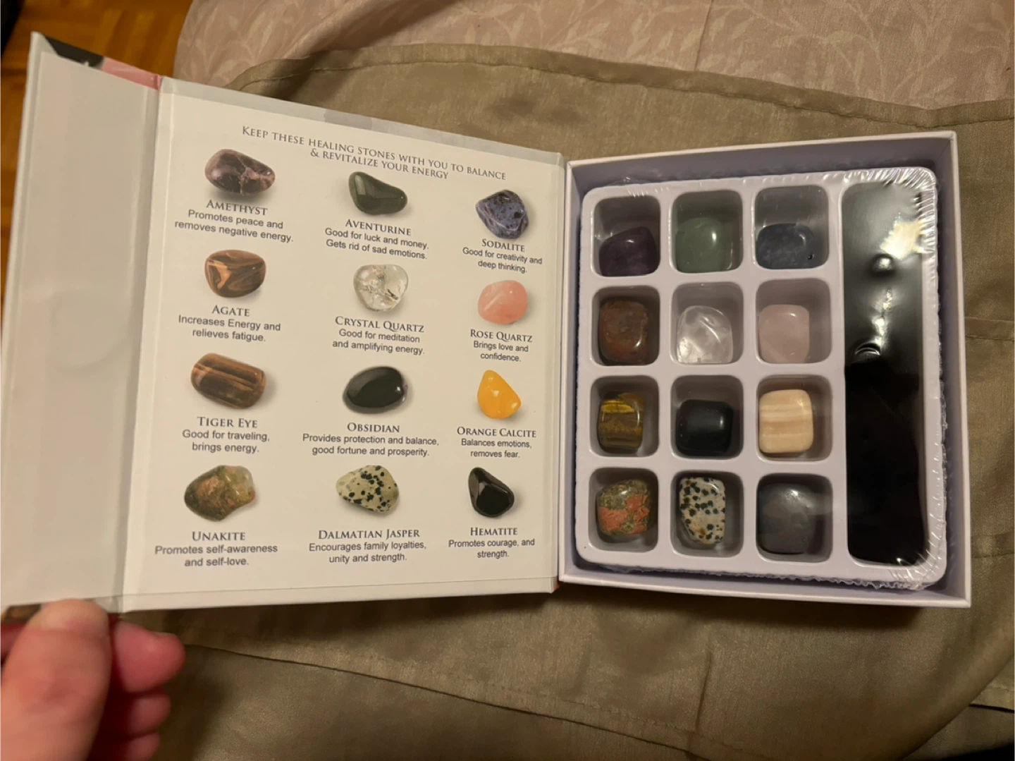 GeoCentral Healing Stones Set unopened - photo 3