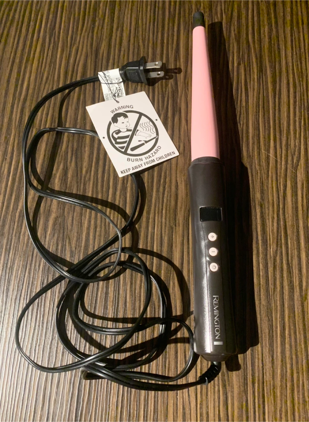 REMINGTON Pro ½”-1” Pearl Ceramic Conical Curling Wand