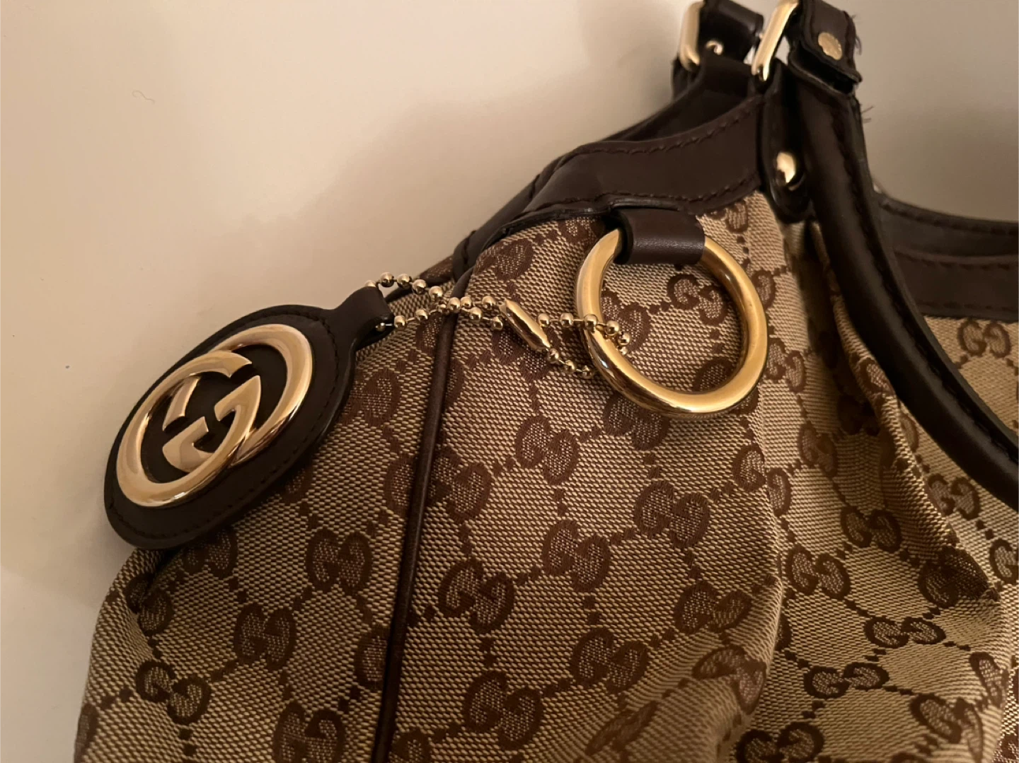 Gucci Brown GG Canvas Tote Bag - photo 2