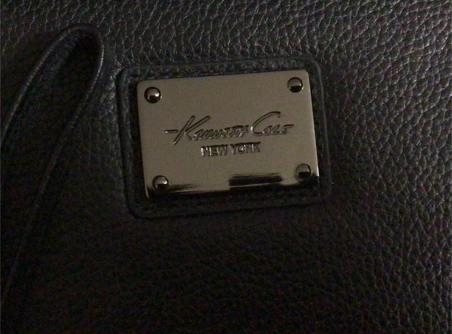 Kenneth Cole Leather Zip-Around Wallet with Wrist Strap