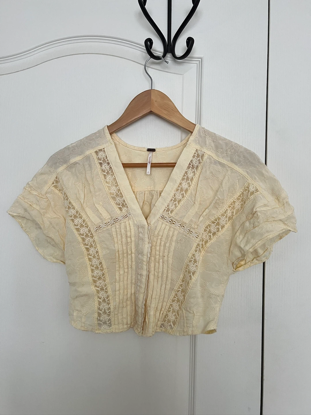 Free People Lace Crop Top