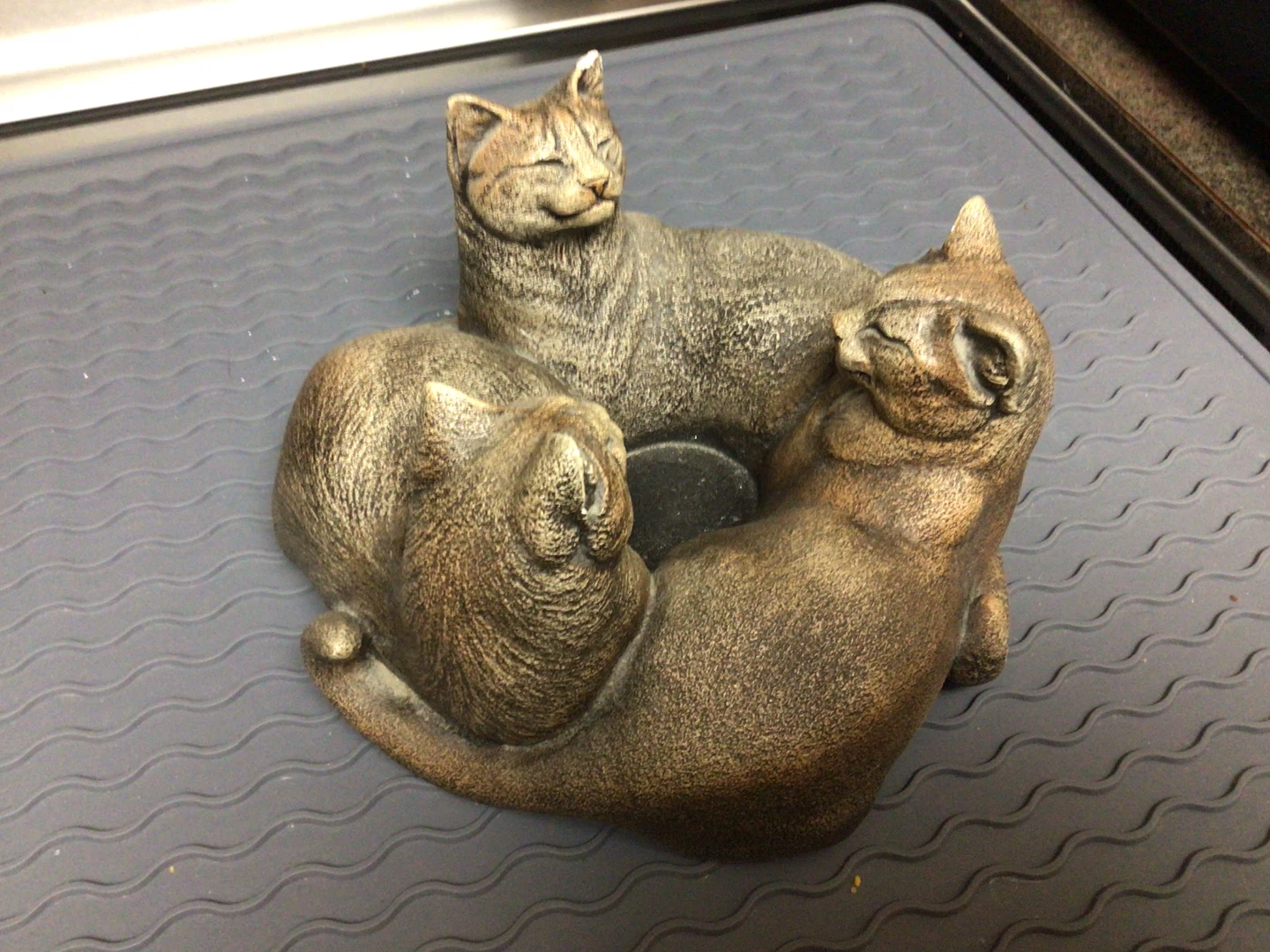 Cat Statue - Three Cats - photo 3