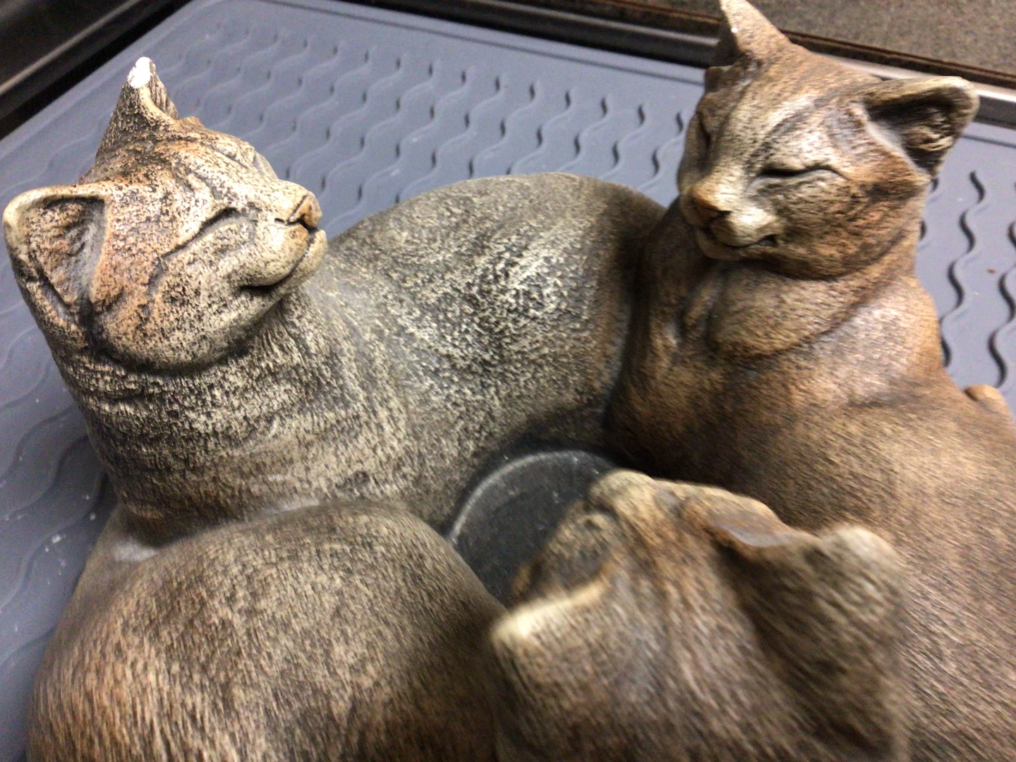 Cat Statue - Three Cats - photo 5