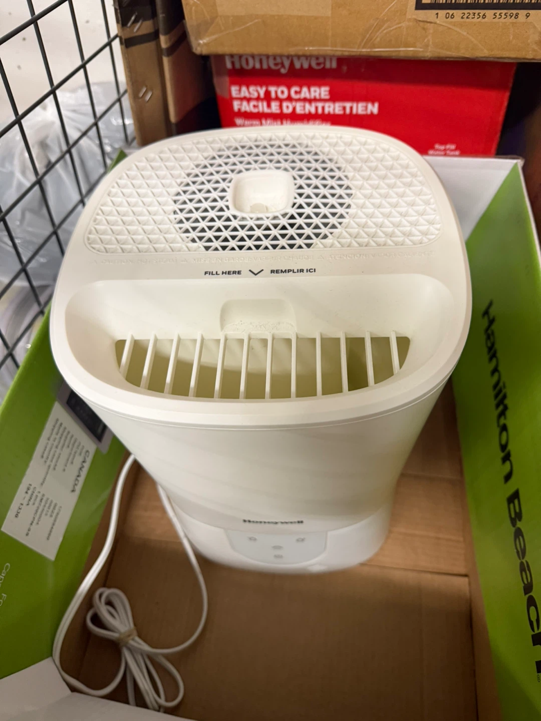 Honeywell HWM440WC Top Fill Warm Mist Humidifier - photo 2