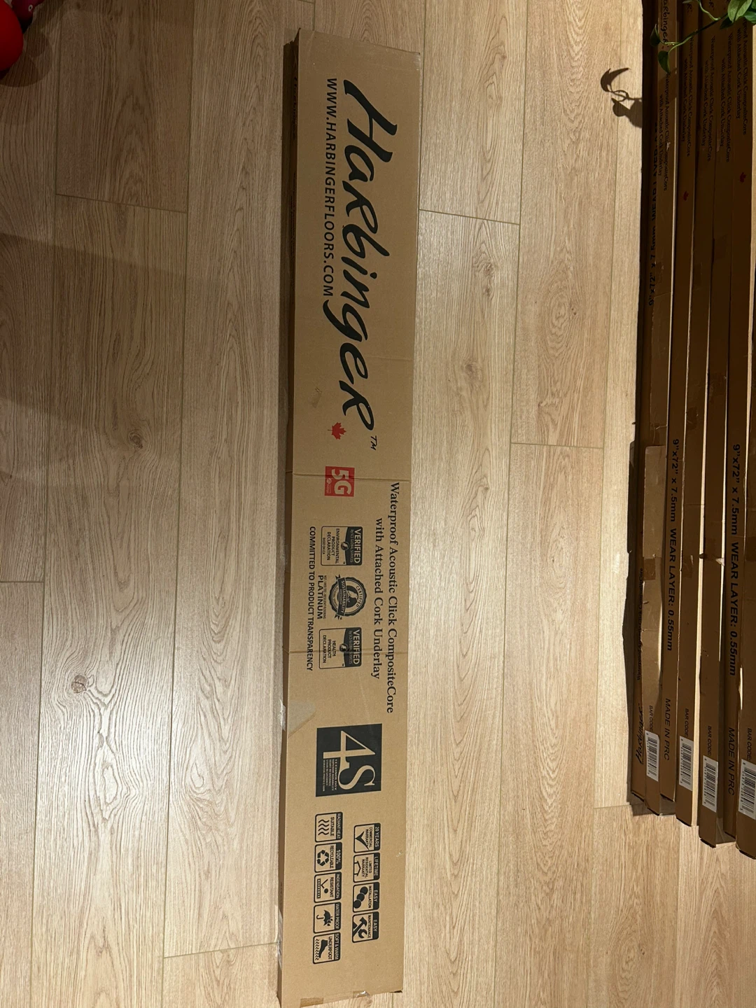 Harbinger Waterproof Acoustic Click CompositeCore Flooring - photo 4