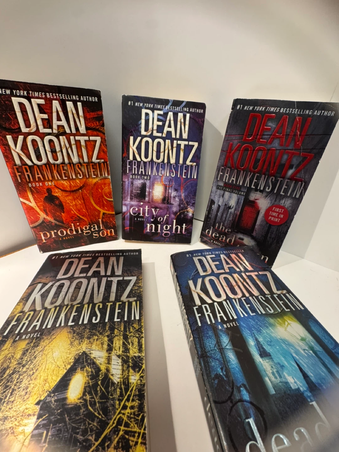 Dean Koontz Frankenstein Book Series (5 Books)