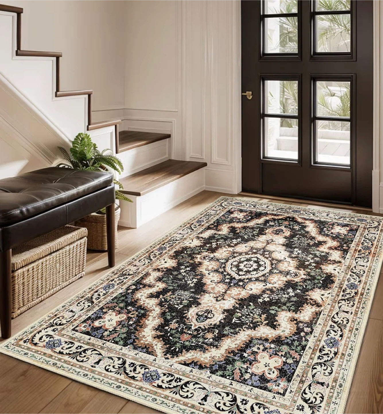 8'x10' Area Rug - Black