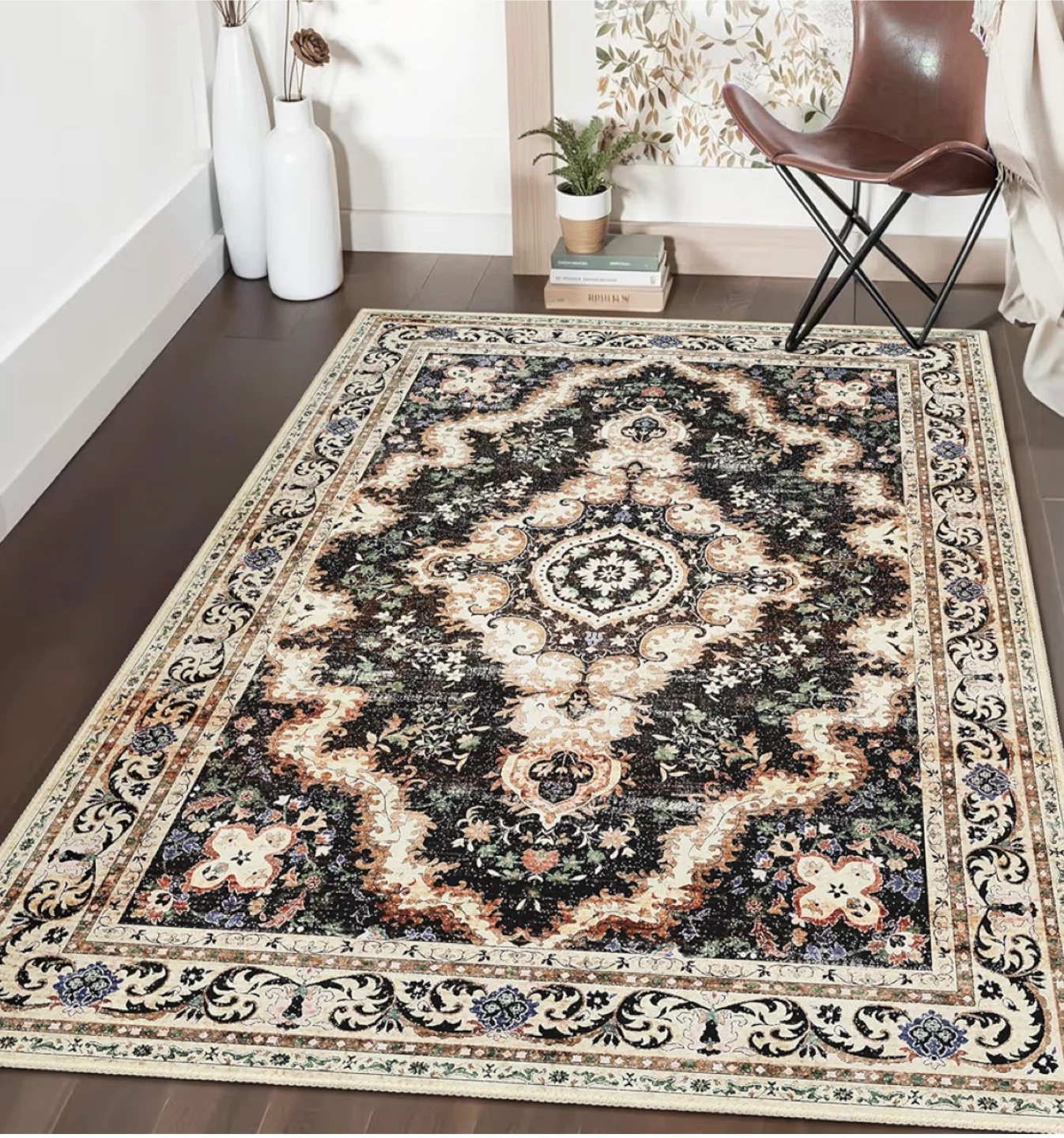 8'x10' Area Rug - Black - photo 3