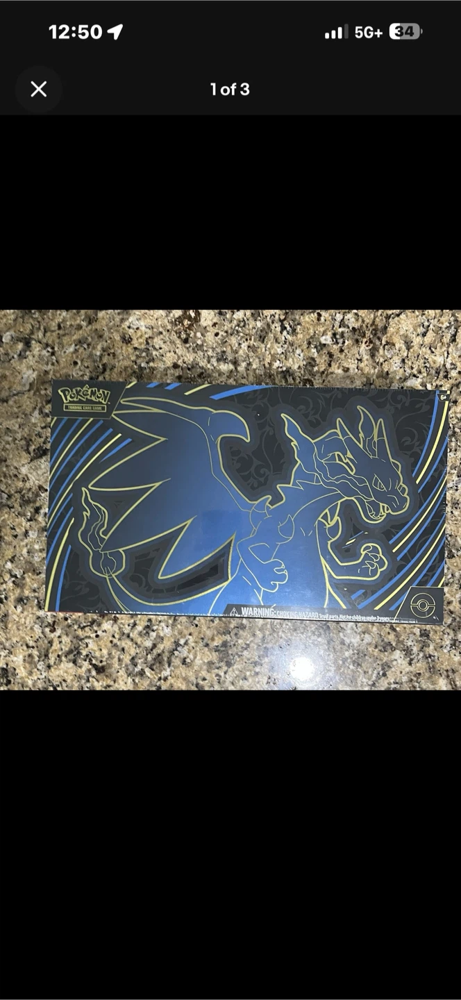 Pokemon TCG Mega Charizard X Collection Box